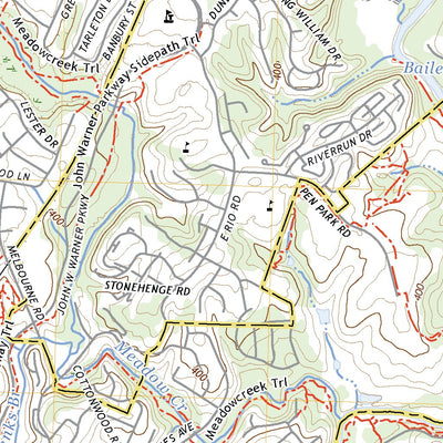 United States Geological Survey Charlottesville East, VA (2022, 24000-Scale) digital map