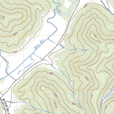 United States Geological Survey Charters, KY (2022, 24000-Scale) digital map
