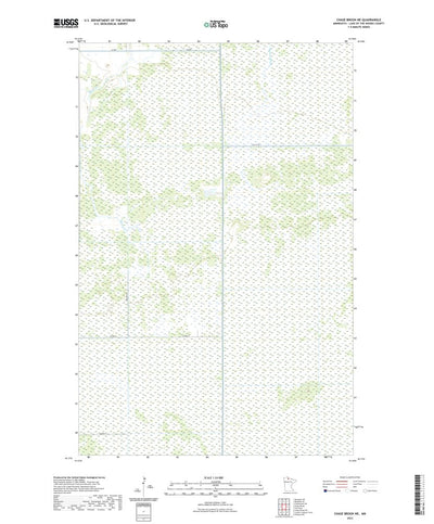 United States Geological Survey Chase Brook NE, MN (2022, 24000-Scale) digital map