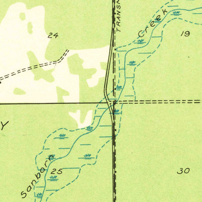 United States Geological Survey Chase, MI (1932, 31680-Scale) digital map