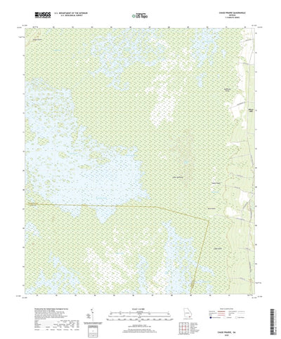 United States Geological Survey Chase Prairie, GA (2020, 24000-Scale) digital map