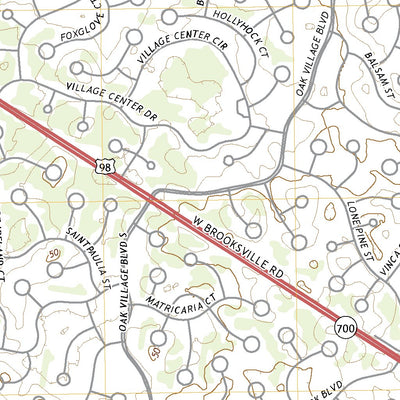 United States Geological Survey Chassahowitzka, FL (2021, 24000-Scale) digital map