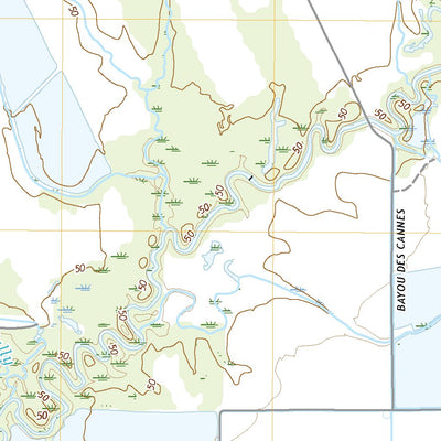 United States Geological Survey Chataignier, LA (2020, 24000-Scale) digital map