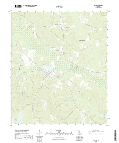 United States Geological Survey Chatham, LA (2020, 24000-Scale) digital map