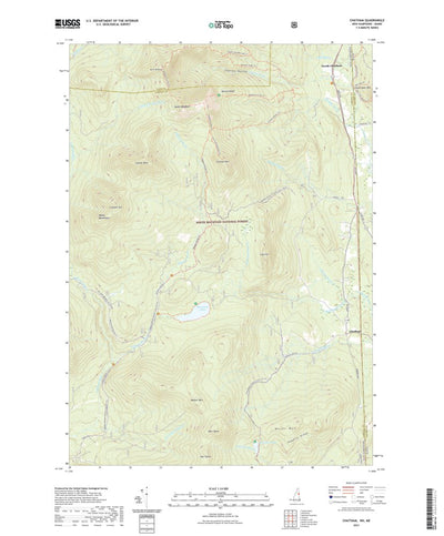 United States Geological Survey Chatham, NH (2021, 24000-Scale) digital map