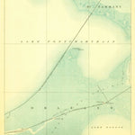 United States Geological Survey Chef Menteur, LA (1892, 62500-Scale) digital map