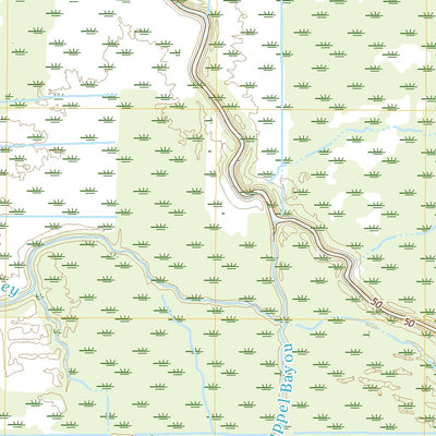United States Geological Survey Cheneyville, LA (2020, 24000-Scale) digital map