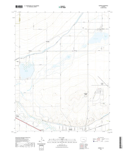 United States Geological Survey Cheraw, CO (2022, 24000-Scale) digital map