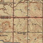 United States Geological Survey Cherokee, KS (1945, 62500-Scale) digital map