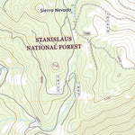 United States Geological Survey Cherry Lake South, CA (2021, 24000-Scale) digital map