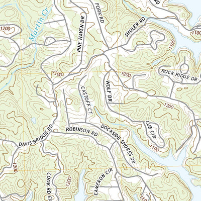 United States Geological Survey Chestatee, GA (2020, 24000-Scale) digital map