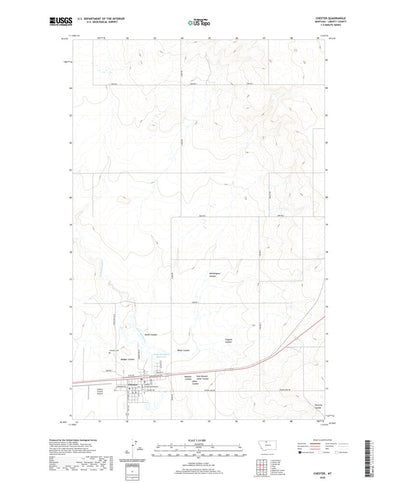 United States Geological Survey Chester, MT (2020, 24000-Scale) digital map