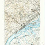 United States Geological Survey Chester, PA-NJ-DE (1894, 62500-Scale) digital map