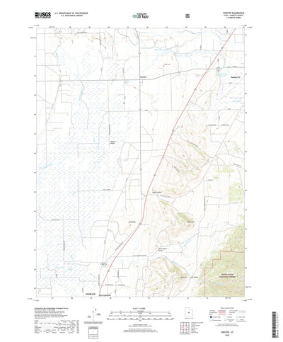 United States Geological Survey Chester, UT (2020, 24000-Scale) digital map