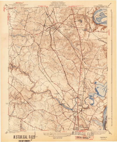 United States Geological Survey Chester, VA (1944, 31680-Scale) digital map