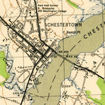 United States Geological Survey Chestertown, MD (1943, 31680-Scale) digital map