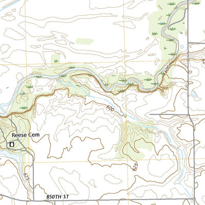 United States Geological Survey Chestnut, IL (2021, 24000-Scale) digital map