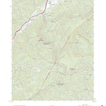 United States Geological Survey Chestoa, TN (2022, 24000-Scale) digital map