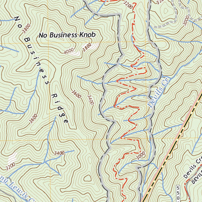 United States Geological Survey Chestoa, TN (2022, 24000-Scale) digital map