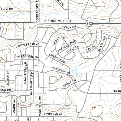United States Geological Survey Cheyenne North, WY (2021, 24000-Scale) digital map