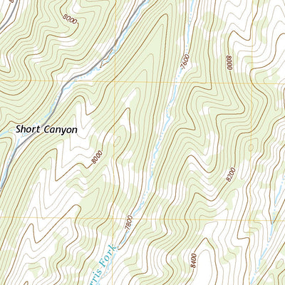 United States Geological Survey Chicken Fork, UT (2020, 24000-Scale) digital map
