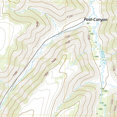 United States Geological Survey Chicken Fork, UT (2020, 24000-Scale) digital map