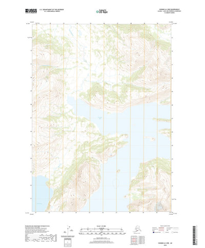 United States Geological Survey Chignik A-2 NW, AK (2020, 25000-Scale) digital map