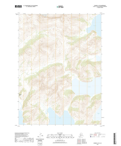 United States Geological Survey Chignik A-3 SE, AK (2020, 25000-Scale) digital map