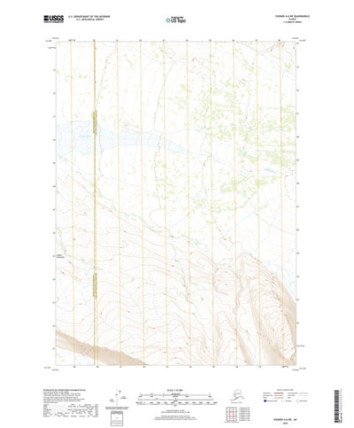 United States Geological Survey Chignik A-6 NE, AK (2020, 25000-Scale) digital map