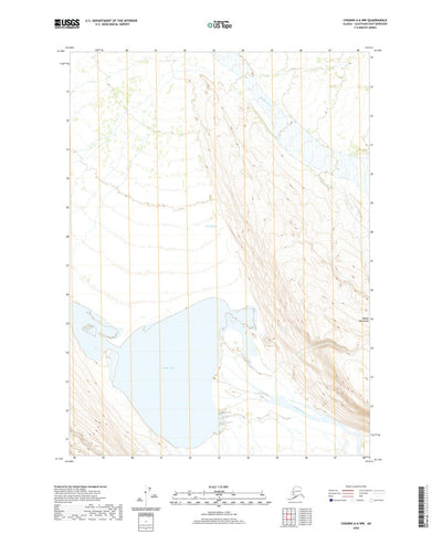 United States Geological Survey Chignik A-6 NW, AK (2020, 25000-Scale) digital map