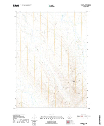United States Geological Survey Chignik A-7 SE, AK (2020, 25000-Scale) digital map