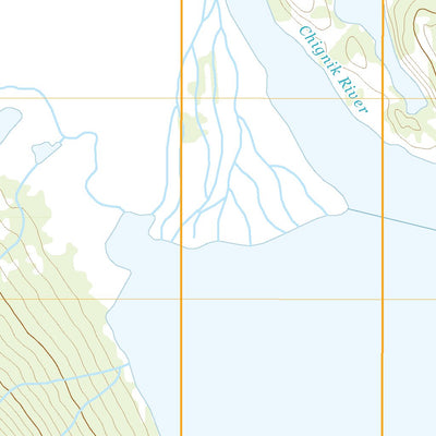 United States Geological Survey Chignik B-3 SW, AK (2020, 25000-Scale) digital map