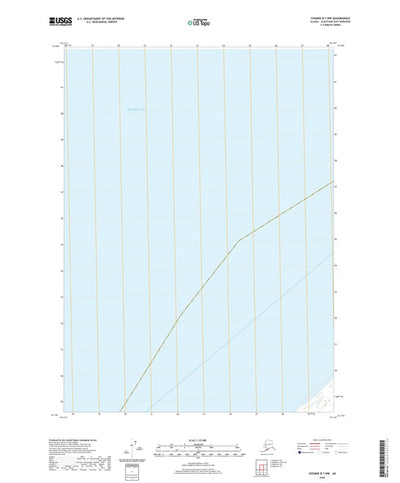 United States Geological Survey Chignik B-7 NW, AK (2020, 25000-Scale) digital map