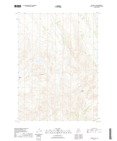 United States Geological Survey Chignik C-3 SE, AK (2020, 25000-Scale) digital map