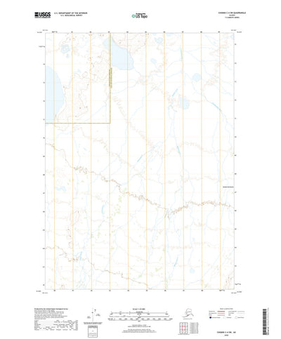United States Geological Survey Chignik C-4 SW, AK (2020, 25000-Scale) digital map