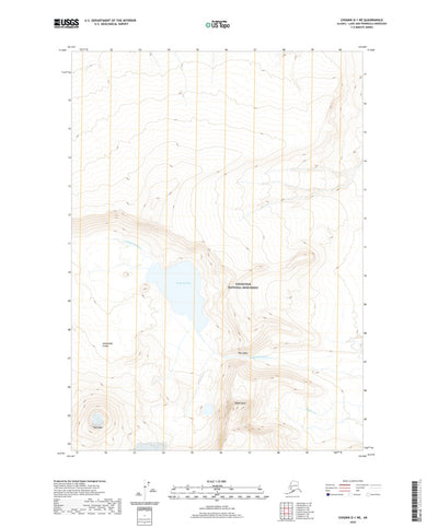 United States Geological Survey Chignik D-1 NE, AK (2020, 25000-Scale) digital map