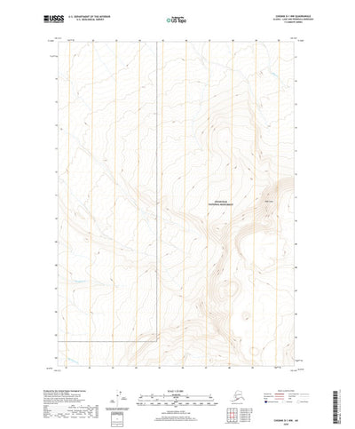 United States Geological Survey Chignik D-1 NW, AK (2020, 25000-Scale) digital map