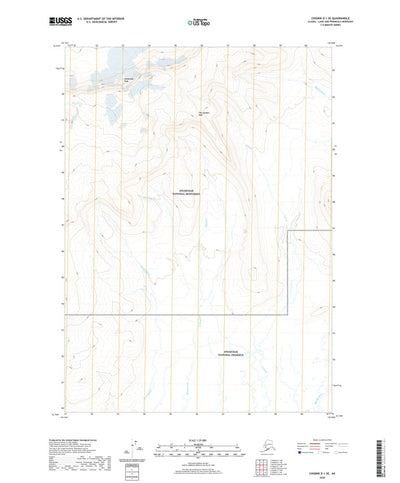 United States Geological Survey Chignik D-1 SE, AK (2020, 25000-Scale) digital map
