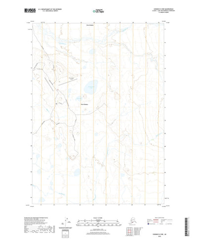 United States Geological Survey Chignik D-2 NW, AK (2020, 25000-Scale) digital map