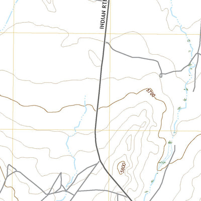 United States Geological Survey Chilchinbito, AZ (2021, 24000-Scale) digital map