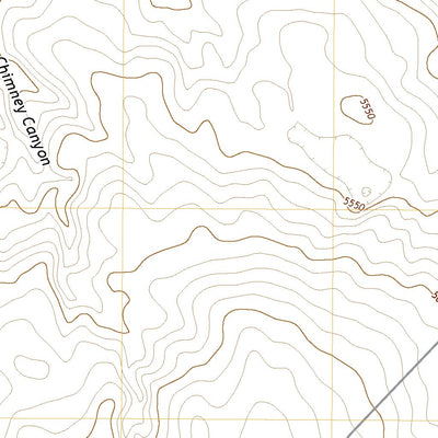 United States Geological Survey Chimney Canyon, AZ (2021, 24000-Scale) digital map