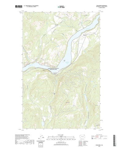 United States Geological Survey China Bend, WA (2020, 24000-Scale) digital map