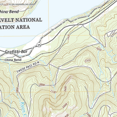 United States Geological Survey China Bend, WA (2020, 24000-Scale) digital map