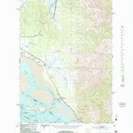 United States Geological Survey Chinook, WA-OR (1949, 24000-Scale) digital map