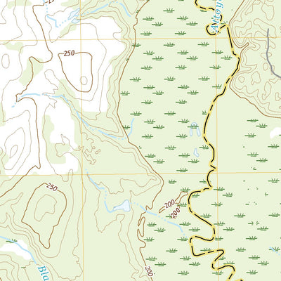 United States Geological Survey Chireno North, TX (2022, 24000-Scale) digital map