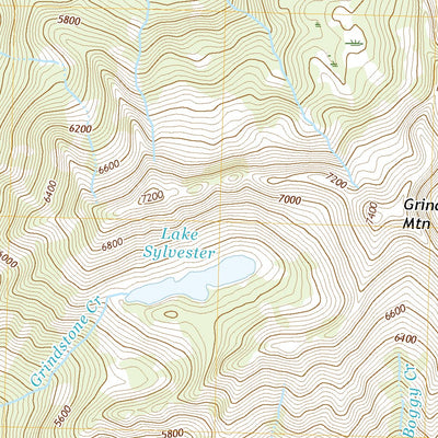 United States Geological Survey Chiwaukum Mountains, WA (2020, 24000-Scale) digital map