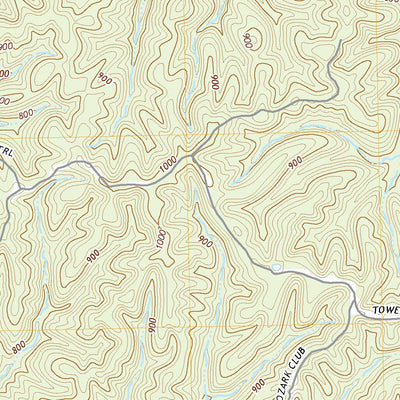 United States Geological Survey Chloeta, OK (2022, 24000-Scale) digital map
