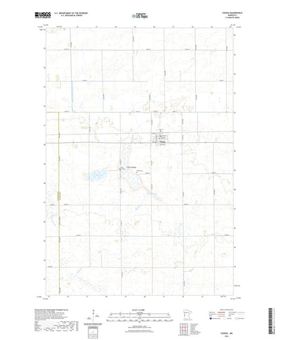 United States Geological Survey Chokio, MN (2022, 24000-Scale) digital map