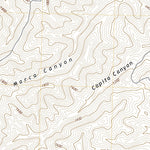 United States Geological Survey Chounet Ranch, CA (2021, 24000-Scale) digital map