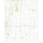 United States Geological Survey Chouteau NW, OK (2022, 24000-Scale) digital map